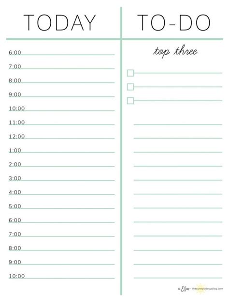 Printable To Do List You Can Print For Free Eighteen25