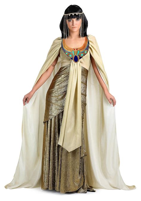 Amazon Com Women S Plus Size Golden Cleopatra Costume X Clothing