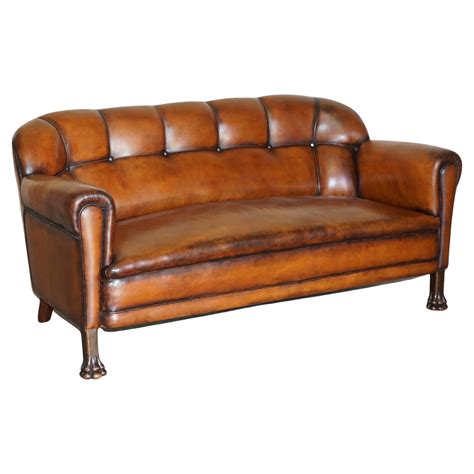 An Oak Framed Railway Sofa At 1stdibs