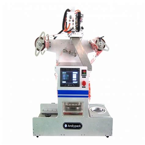 全自动杯盒封口机 安德利包装深圳安德利包装设备｜自动化设备｜真空封口机｜真空包装立式真空机自动打包机线路板包装机检重贴标设备｜收缩