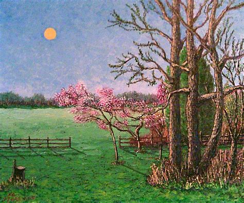 Early Spring In Maryland Painting By Frank Morrison Fine Art America