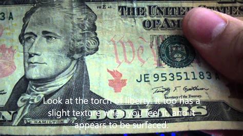How To Spot A Counterfeit Dollar Bill Dollar Poster
