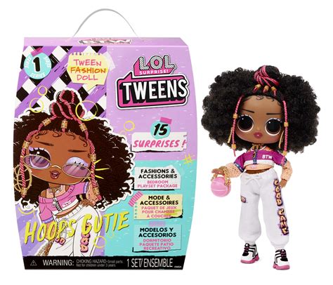 Lol Surprise Tweens Fashion Doll Hoops Cutie With 15 Surprises