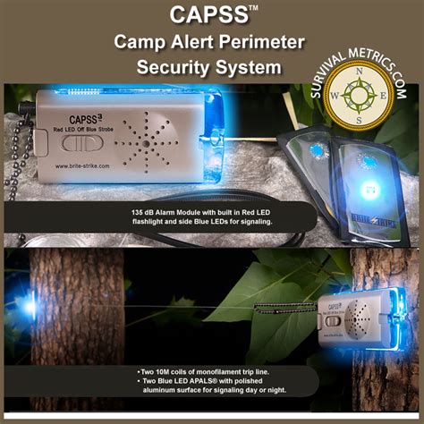 Camp Alert Perimeter Security System And Survival Signaling System