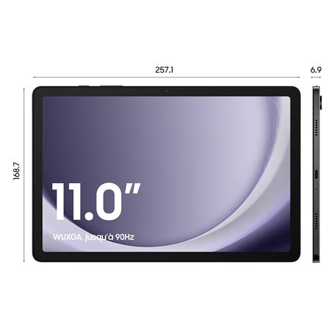 Samsung Galaxy Tab A9 11 Sm X216 64 Go Anthracite 5g Tablette Tactile Garantie 3 Ans Ldlc