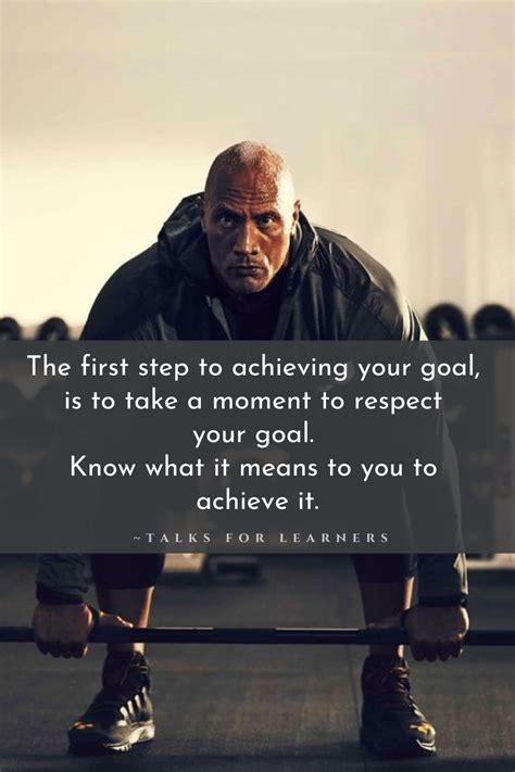 Life Goals Motivation By Dwayne Johnson Motivational Quotes For