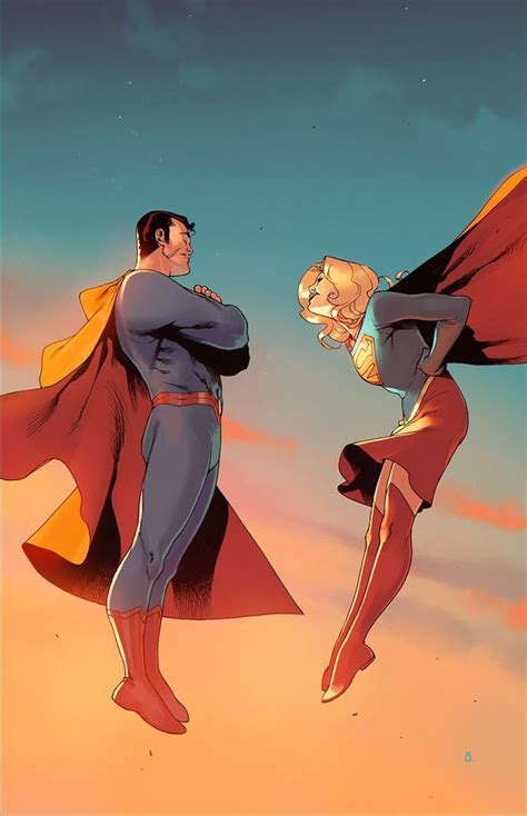 Kal El And Kara Zor L Superman Art Dc Comics Art Superhero Art