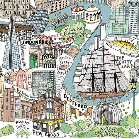 London Retail For Wwd Illustrated Map City Maps Illustration Map Vrogue