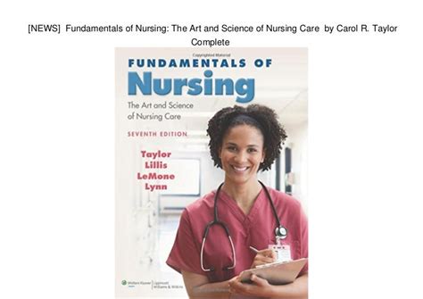 News Fundamentals Of Nursing The Art And Science Of Nursing Care