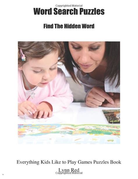 Word Search Puzzles: Find The Hidden Word: Red, Lynn: 9798655719552