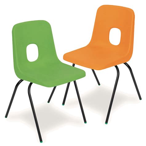 Hc48837217h Series E Polypropylene Classroom Chair Blue 430mm Findel International