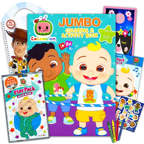 Buy Cocomelon Coloring Book Set For Kids Bundle With 1 Jumbo
