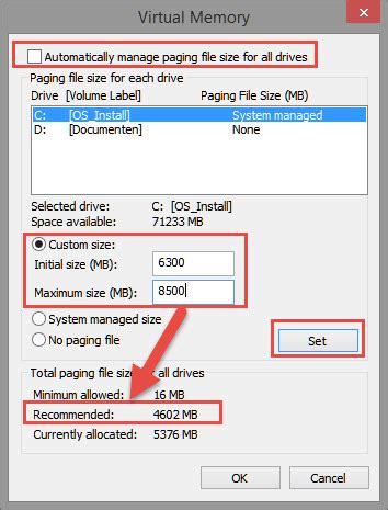 In order to fix such notifications, you can try these steps below How to Fix Your Computer is Low on Memory