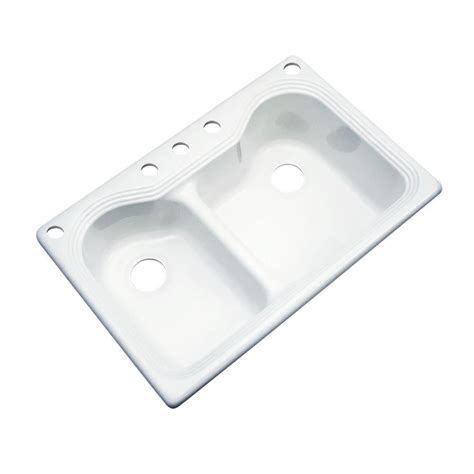 When making a selection below to narrow your results down, each selection made will reload the page to display the desired results. Thermocast Breckenridge Drop-In Acrylic 33 in. 5-Hole ...