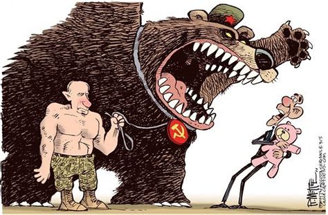 Русский Медведь Карикатура 54 фото