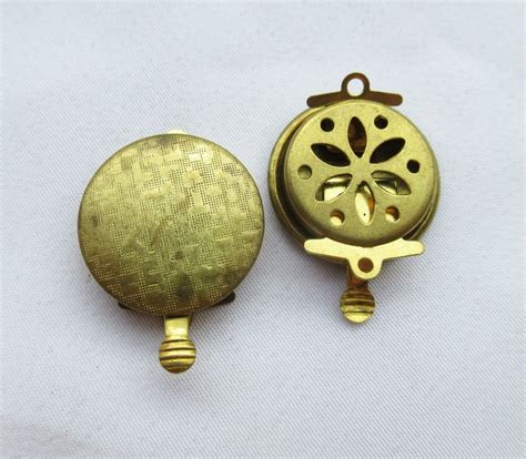 10pcs Round Button Clasp Brass Box Clasp One Strand 18mm T170 Etsy