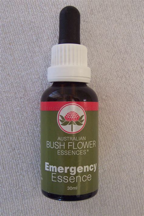 Emergency Essence Australian Bush Flower Essence Herbal Apothecary
