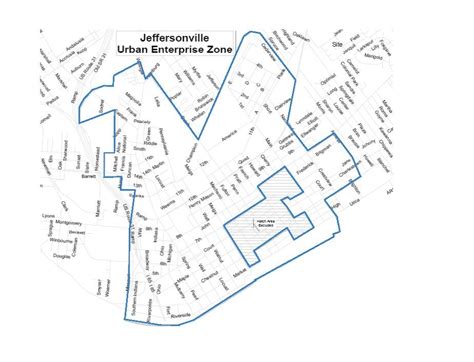 Zone Map — Jeffersonville Urban Enterprise Zone