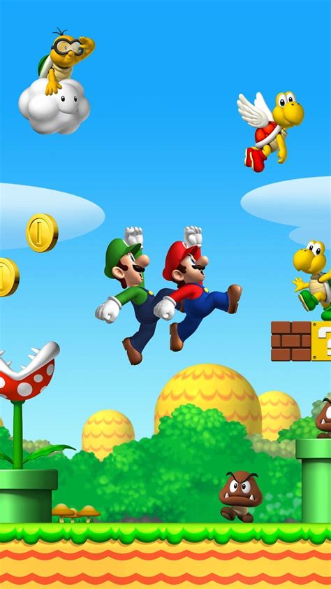 Super Mario Bros Wallpaper Walltwatchesco