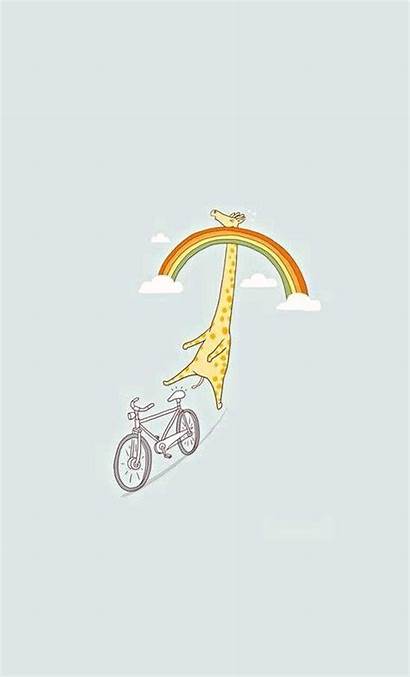 Wallpapers Funny Imgur Giraffe Rainbow Drawings Backgrounds