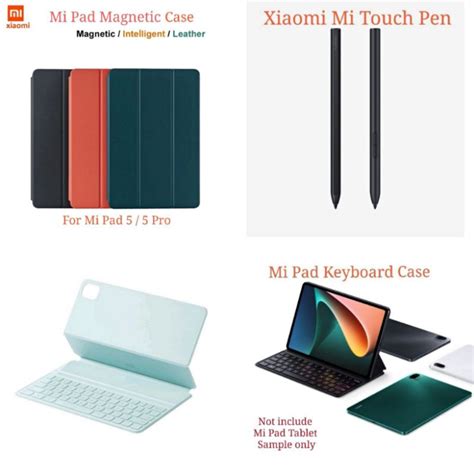 Xiaomi Mi Pad 5 Pro 124 Smart Touch Pen Stylus Or Keyboard Or