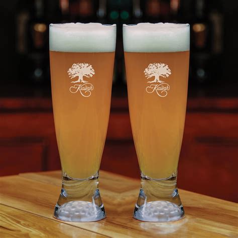 Fairway Tall Beer Glasses Set Of 2 Kiawah Island Golf Resort Shop