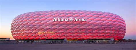 Though completely enclosed and covered, the stands will. FC Bayern Arena Tour | Explore the City and Allianz Arena