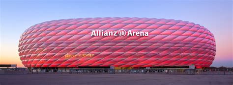Allianz arena is a football stadium in munich, bavaria, germany with a 75,000 seating capacity. FC Bayern Arena Tour | Explore the City and Allianz Arena