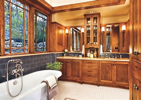 Prairie Style Casement And Clerestory Windows And Cabinets Are In