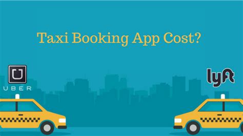 Just being like uber isn't. Cost To Build a Taxi Booking App Clone Like Uber or Lyft ...