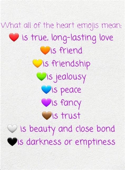 heart emoji colour meanings 🧡💛💚💙💜🤎🖤🤍 heart emoji emojis meanings purple heart meaning