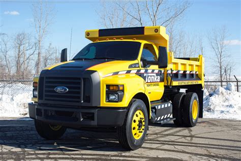 Ford F 750 Tonka Dump Truck Vehicle Research Government Fleet
