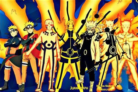 Transformaciones De Naruto Uzumaki •anime• Amino