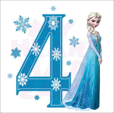 Disney Clip De Cumpleaños Arte Congelado Aniversario Frozen Ideias