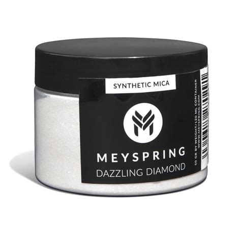 Dazzling Diamond Fine White Glitter Paint Meyspring