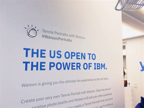 Ibm Us Open Watson David A Ross