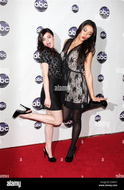 Lucy Hale Shay Mitchell The Disney Abc Television Group S Tca Winter 2011 Press Tour Party At