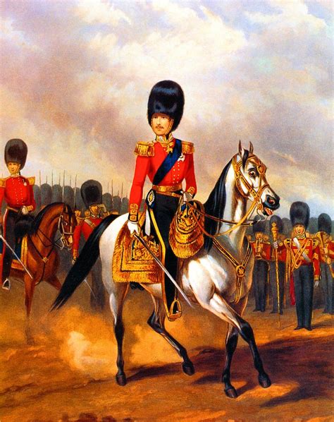 Hrh Prince Albert War Art Grenadier Guards British Army