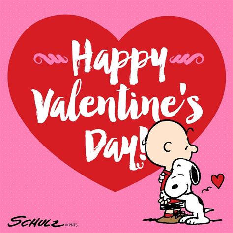 A Snoopy Valentines Day Card With The Words Happy Valentines Day