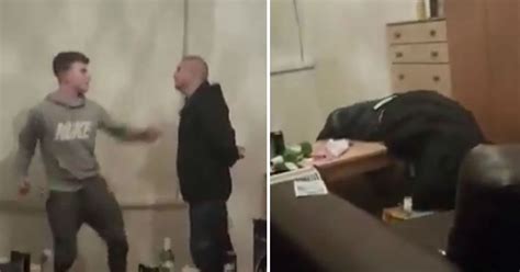 Man Challenged Friend To Punch Him And Ended Up Getting Knocked Out