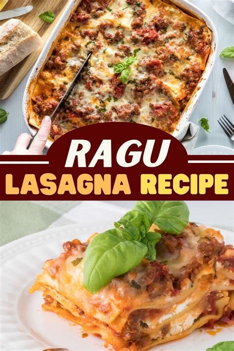 Ragu Lasagna Recipe Insanely Good