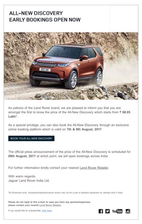 Find out the latest land rover discovery car price, reviews, specifications, images, mileage, videos and more. New Land Rover Discovery To Be Launched In India At INR 68 ...
