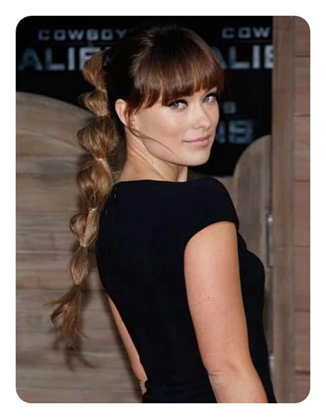 97 Amazing Ponytail With Bangs Hairstyles