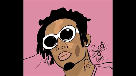 Playboi Carti Cartoon Art