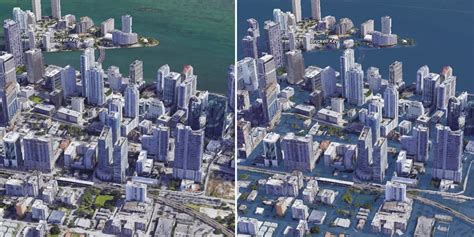 Before And After Photos Of Us Cities In The Year 2100 Business Insider