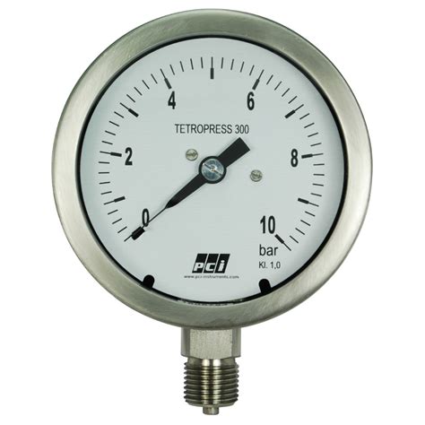 Tp300 All Stainless Steel Industrial Pressure Gauge Pci Instruments
