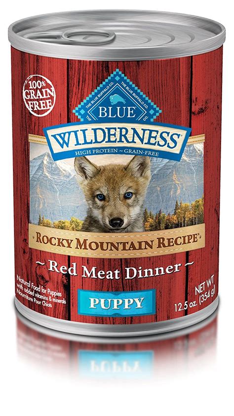 For picky eaters, your pup might be more motivated to eat wet dog food than kibble. Blue Buffalo Wilderness High Protein Wet Puppy Food -- You ...