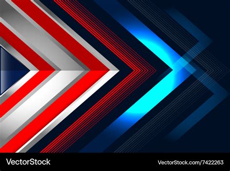 Abstract Background Red Blue Royalty Free Vector Image