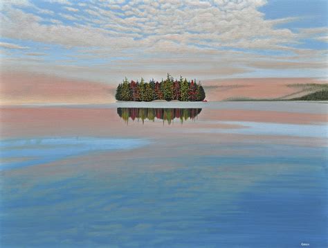 Mystic Island Painting By Kenneth M Kirsch Fine Art America