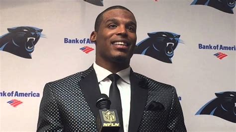cam newton says panthers had to create own luck youtube